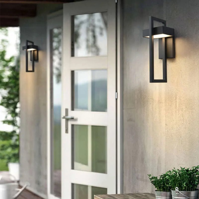 Up-Down Outdoor Wall Light, Matte Black – Demi by KELiving (7)