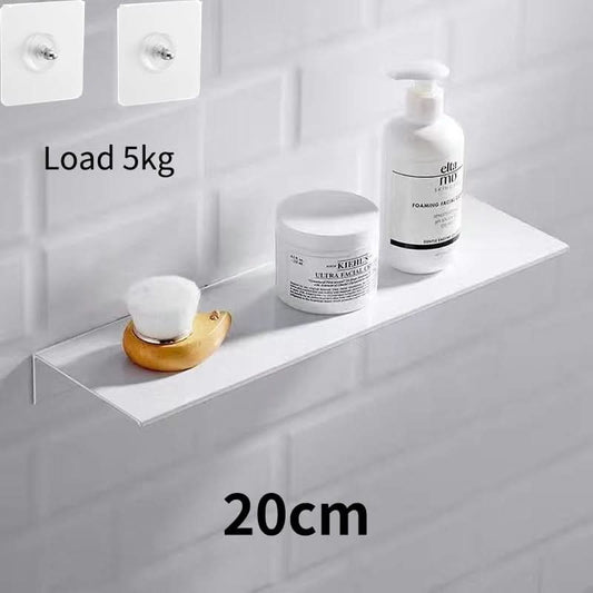 Floating No Drill Bathroom Wall Shelf