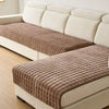 Flannel Sofa Cushion Cover Non-Slip Thickened Plush