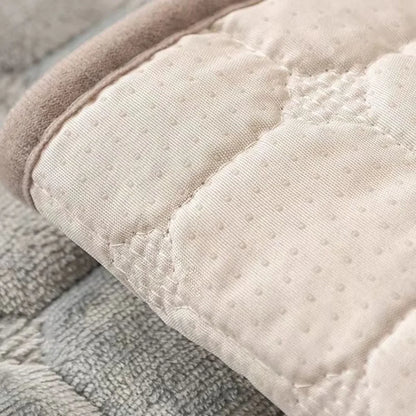 Flannel Sofa Cushion Cover Non-Slip Thickened Plush