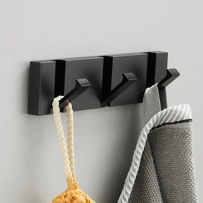 Folding Stainless Steel Wall Hook, Minimalist Space-Saving Design for Any Interior