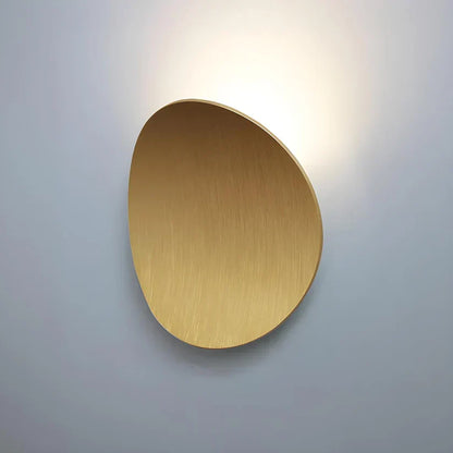 Bedroom Wall Lamp, Aluminum Disc, LED 7W, Black or White, Indoor