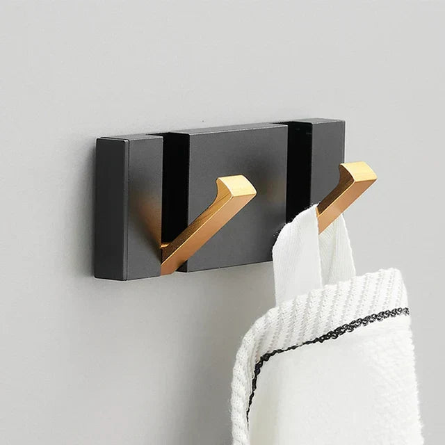 Folding Stainless Steel Wall Hook, Minimalist Space-Saving Design for Any Interior