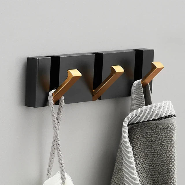 Folding Stainless Steel Wall Hook, Minimalist Space-Saving Design for Any Interior