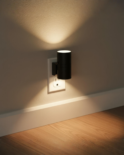 Dimmable Plug-In Night Light - Multicolor LED Night Light Modern, Set of 2